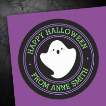 Niedlich Ghost Happy Halloween aus dem individuell