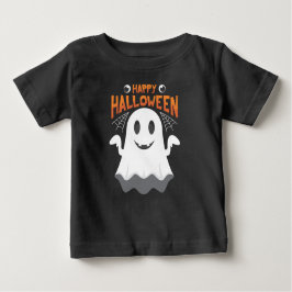 Niedlich Ghost Happy Halloween Baby T-shirt