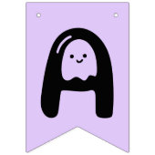 Niedlich Ghost Happy Halloween Jagdfahnen Wimpelkette (Zweite Fahne)