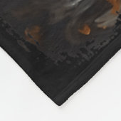 Niedlich Ghost Holding Candle Fun Halloween Gothic Fleecedecke (Ecke)