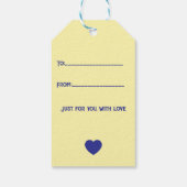 Niedlich Ghost - ich erinnere mich, wer ich bin Geschenkanhänger (Rückseite)