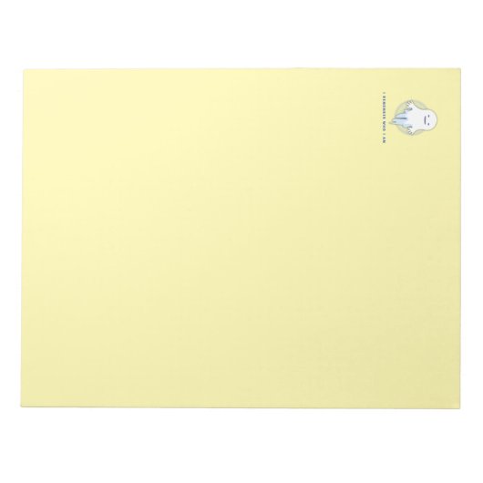 Niedlich Ghost - ich erinnere mich, wer ich bin Notizblock (Vorderseite)