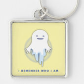 Niedlich Ghost - ich erinnere mich, wer ich bin Schlüsselanhänger (Vorne)
