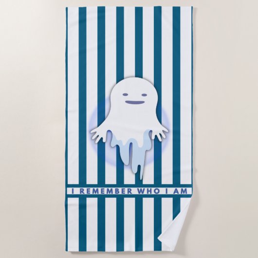 Niedlich Ghost - Ich erinnere mich, wer ich Gesche Strandtuch (Vorderseite)