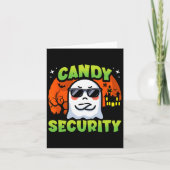 Niedlich Ghost Kids Halloween - Candy Security - F Karte (Vorderseite)