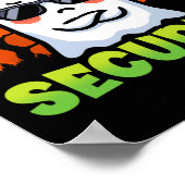 Niedlich Ghost Kids Halloween - Candy Security - F Poster (Ecke)