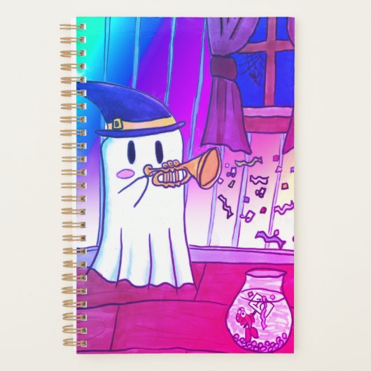 Niedlich Ghost - Kurt Spoopyton Planner Planer (Vorderseite)