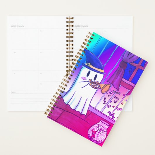 Niedlich Ghost - Kurt Spoopyton Planner Planer (Anzeige)