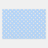 Niedlich Ghost Multi-Farbmuster Geschenkpapier Set (Vorderseite)