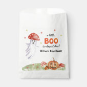 Niedlich Ghost Mushroom Halloween Kinderdusche Geschenktütchen (Vorderseite)