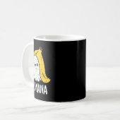 Niedlich Ghost Nana Halloween Kostüm Funny Kinder Kaffeetasse (Vorderseite Links)