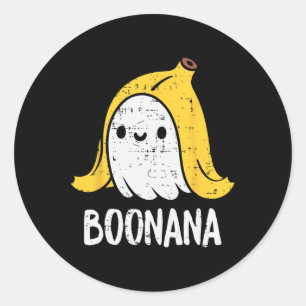 Niedlich Ghost Nana Halloween Kostüm Funny Kinder Runder Aufkleber