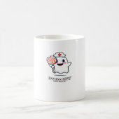 Niedlich Ghost Nurse Boo Boo Crew Halloween Classi Kaffeetasse (Mittel)