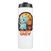 Niedlich Ghost Nurse - Boo Boo Crew Halloween Spaß Thermosbecher (Vorderseite)
