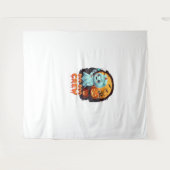 Niedlich Ghost Nurse - Boo Boo Crew Halloween Spaß Wandteppich (Vorderseite (Horizontal))