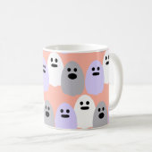 Niedlich Ghost Pastel Kaffeetasse (VorderseiteRechts)