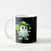 Niedlich Ghost Playing Picklebyll - Funny Pickleby Kaffeetasse (Links)
