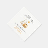 Niedlich Ghost Pumpkin Boo Halloween Kinderdusche Serviette (Ecke)