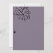 Niedlich Ghost & Pumpkin Halloween Einladung (Rückseite)