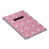 Niedlich Ghost Pumpkin Halloween Notizblock (Rechte Seite)