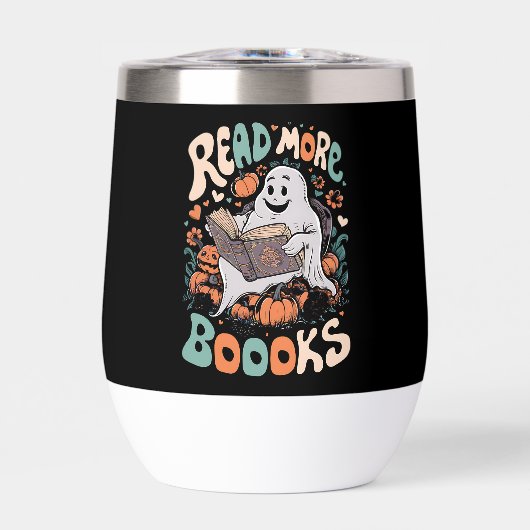 Niedlich Ghost Read More Books Lehrerin Halloween (Vorderseite)