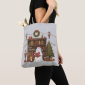 Niedlich Ghost Reading Book Christmas Reading Tasche (Von Nahem)