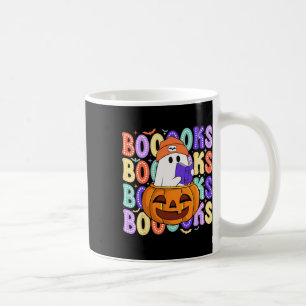 Niedlich Ghost Teacher Halloween Librarian lesen M Kaffeetasse