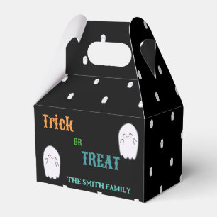 Niedlich Ghost Trick oder Treat Halloween Geschenkschachtel
