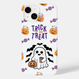 Niedlich Ghost Trick oder Treat Halloween iPhone C Case-Mate iPhone 14 Hülle