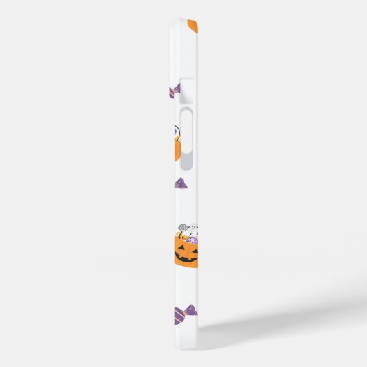 Niedlich Ghost Trick oder Treat Halloween iPhone C Case-Mate iPhone Hülle (Rückseite / Links)