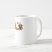 Niedlich Ghost und Black Cat Classic T - Shirt Kaffeetasse (VorderseiteRechts)