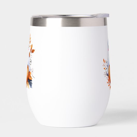 Niedlich Ghost und Pumpkin (Links)