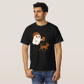 Niedlich Ghost Walking Chihuahua T-Shirt (Vorne ganz)