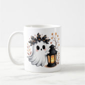Niedlich Ghost Whimsical Halloween Tasse Stil (Links)