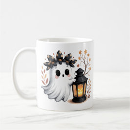 Niedlich Ghost Whimsical Halloween Tasse Stil