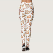 Niedlich Ghost Witch Hats Happy Halloween Leggings (Rückseite)