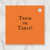 Niedlich Ghostie Mops Halloween Geschenkanhänger (Rückseite)