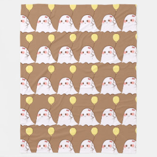 Niedlich Ghosts Balloons-Muster Fleecedecke