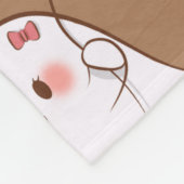 Niedlich Ghosts Balloons-Muster Fleecedecke (Ecke)