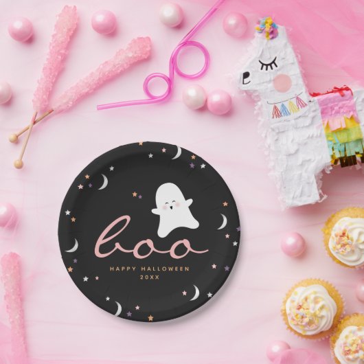 Niedlich Ghosts Boo Halloween Pappteller (Party)