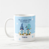 Niedlich gibt es Gnome Better Friend Blue Gold Whi Kaffeetasse (Links)