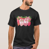Niedlich Gigi Strawberry Lover Mama Mommy Happy Mt T-Shirt (Vorderseite)