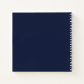 Niedlich Gimme more Books Powder Navy Book Liebhab Notizblock (Rückseite)