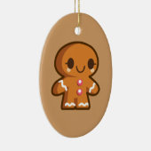 Niedlich Gingberbread Man Keramikornament (Rechts)