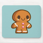 Niedlich Gingberbread Man Mousepad (Vorne)