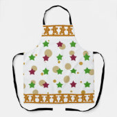 Niedlich Ginger Brot Cookie Mama Freundin Weihnach Schürze (Vorderseite)