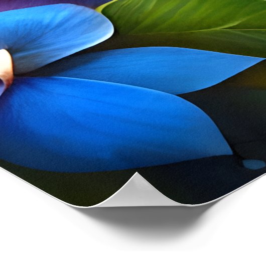 Niedlich Ginger Kitten im tropischen Paradies Fant Poster (Ecke)