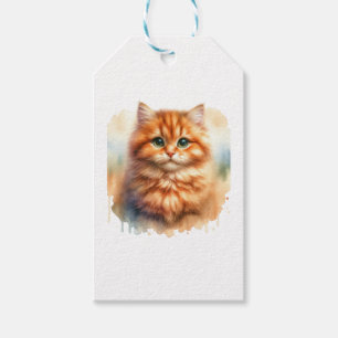 Niedlich Ginger Tabby Cat Classic T - Shirt Geschenkanhänger