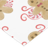 Niedlich Gingerbread Man & Peppermint Weihnachten Tischdecke