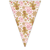 Niedlich Gingerbread Man & Peppermint Weihnachten Wimpelkette (Zweite Fahne)